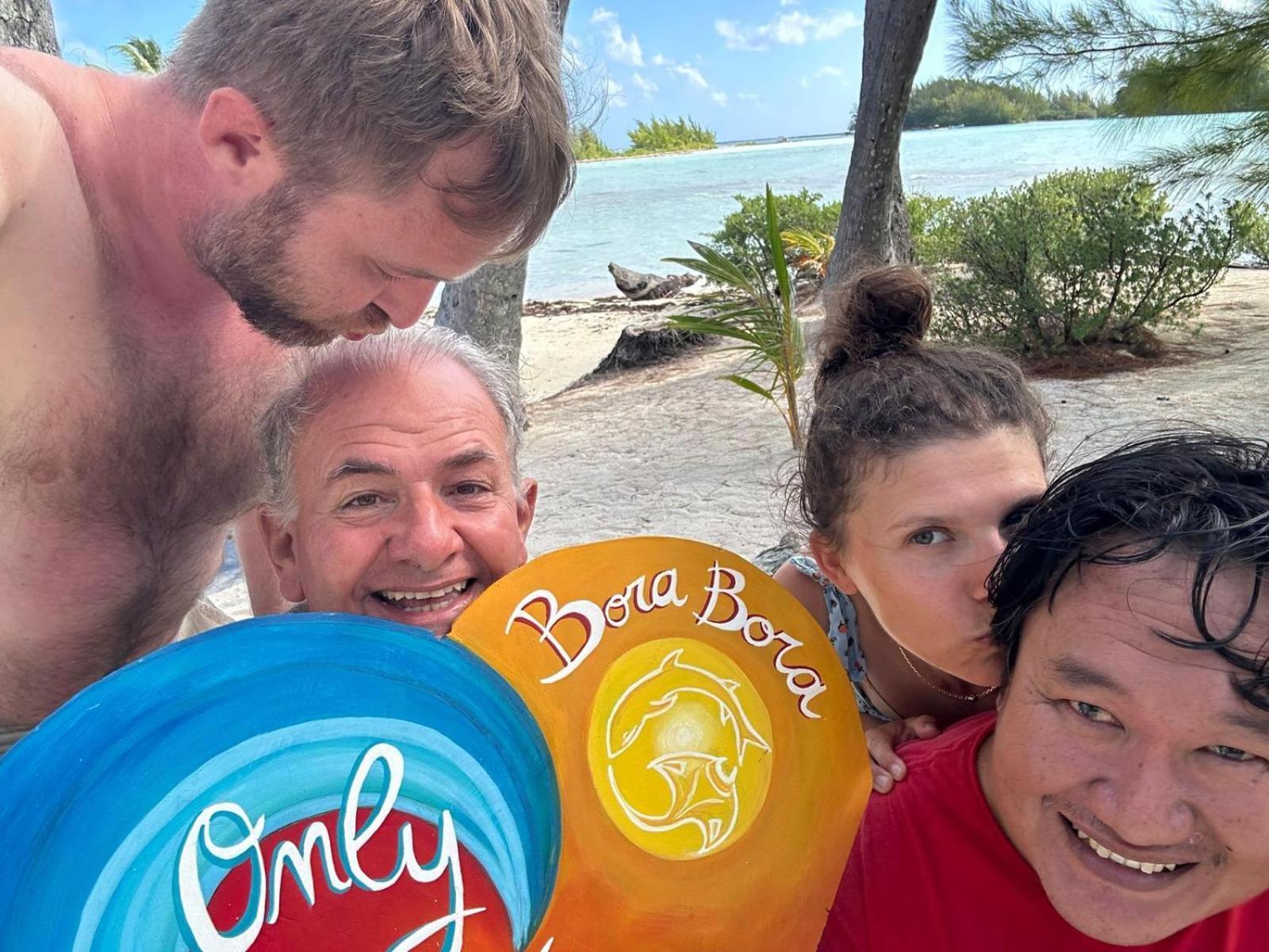 Only You Motu Bora Bora Bagian luar foto